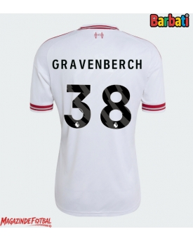 Liverpool Ryan Gravenberch #38 Tricou Fotbal Replică 2026-27 Barbati Deplasare Liverpool Ryan Gravenberch #38 Tricou Fotbal Replică 2026-27 Barbati Deplasare